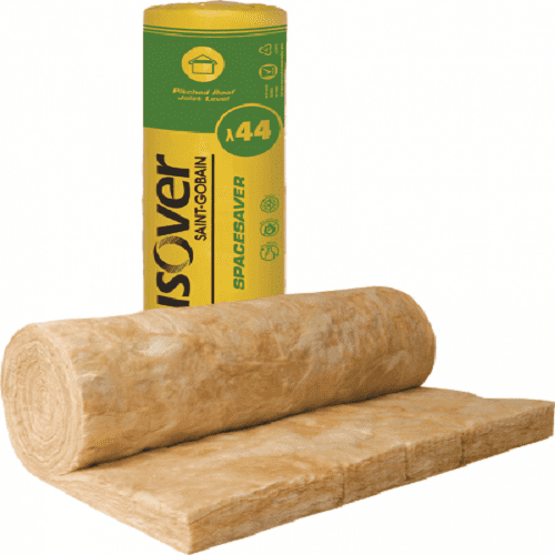 100mm Isover Spacesaver Loft Roll 14.13m2 pack