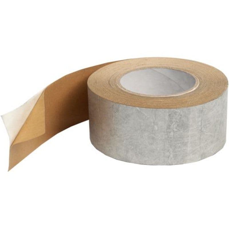 Metallised Reflective Tape Single Sided - 75mm x 25m Roll