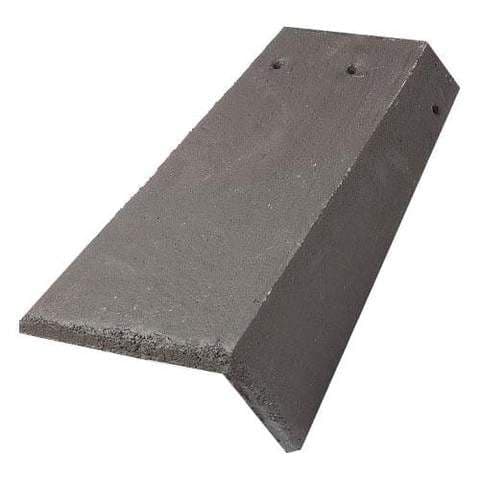 Sandtoft Concrete Plain External Angle LH 90D Dark Grey  - Price on application