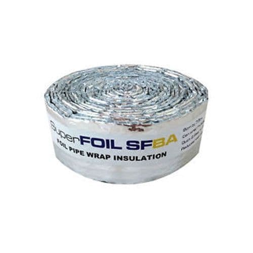 Buy SuperFOIL Pipe Wrap Foil Insulation SFBA - 8cm x 7.5m