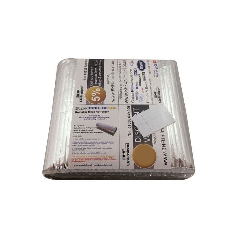 SuperFOIL RadPack Heat Reflective Radiator Foil Insulation (3 pack deal)