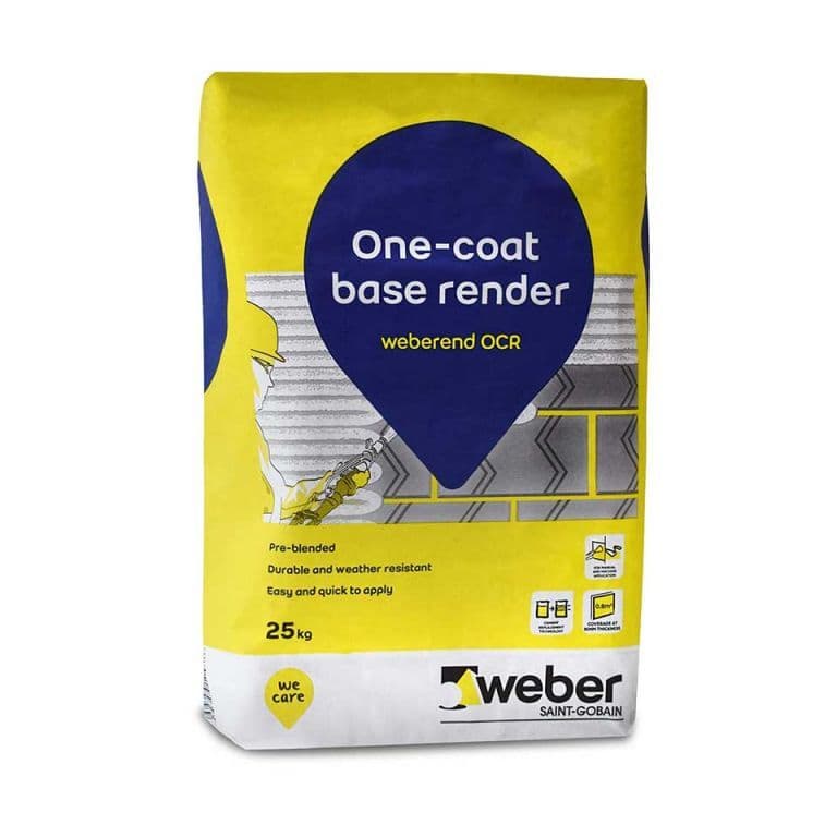 Weber Rend OCR Grade 3 Basecoat 25KG